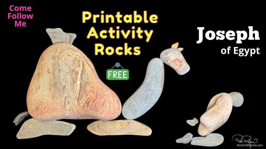 Joseph of Egypt Printable Activity - Rock Art