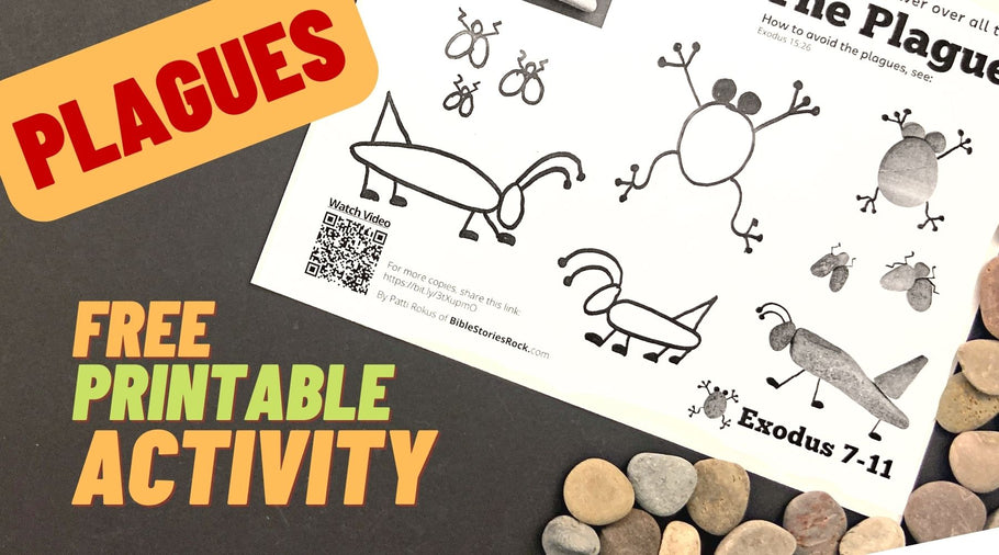 Make Bugs & Frogs with Rocks!